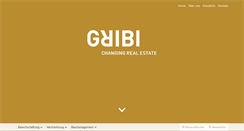 Desktop Screenshot of gribi.com